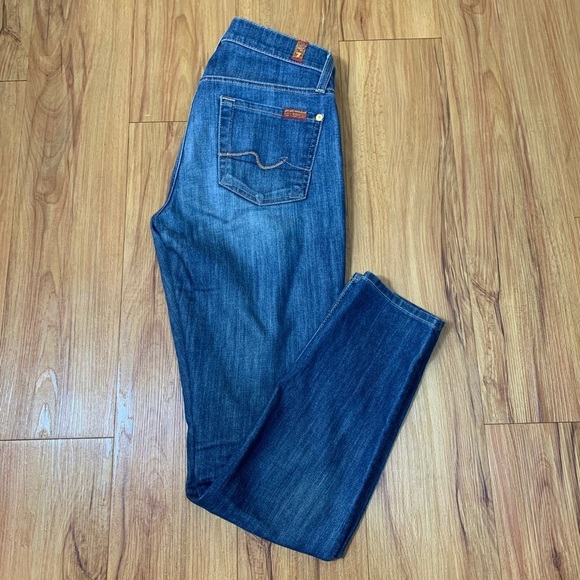 7 For All Mankind Gwenevere Skinny Jeans - Picture 4 of 15